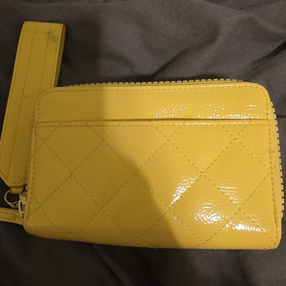 Yellow Quilted Women's Bag